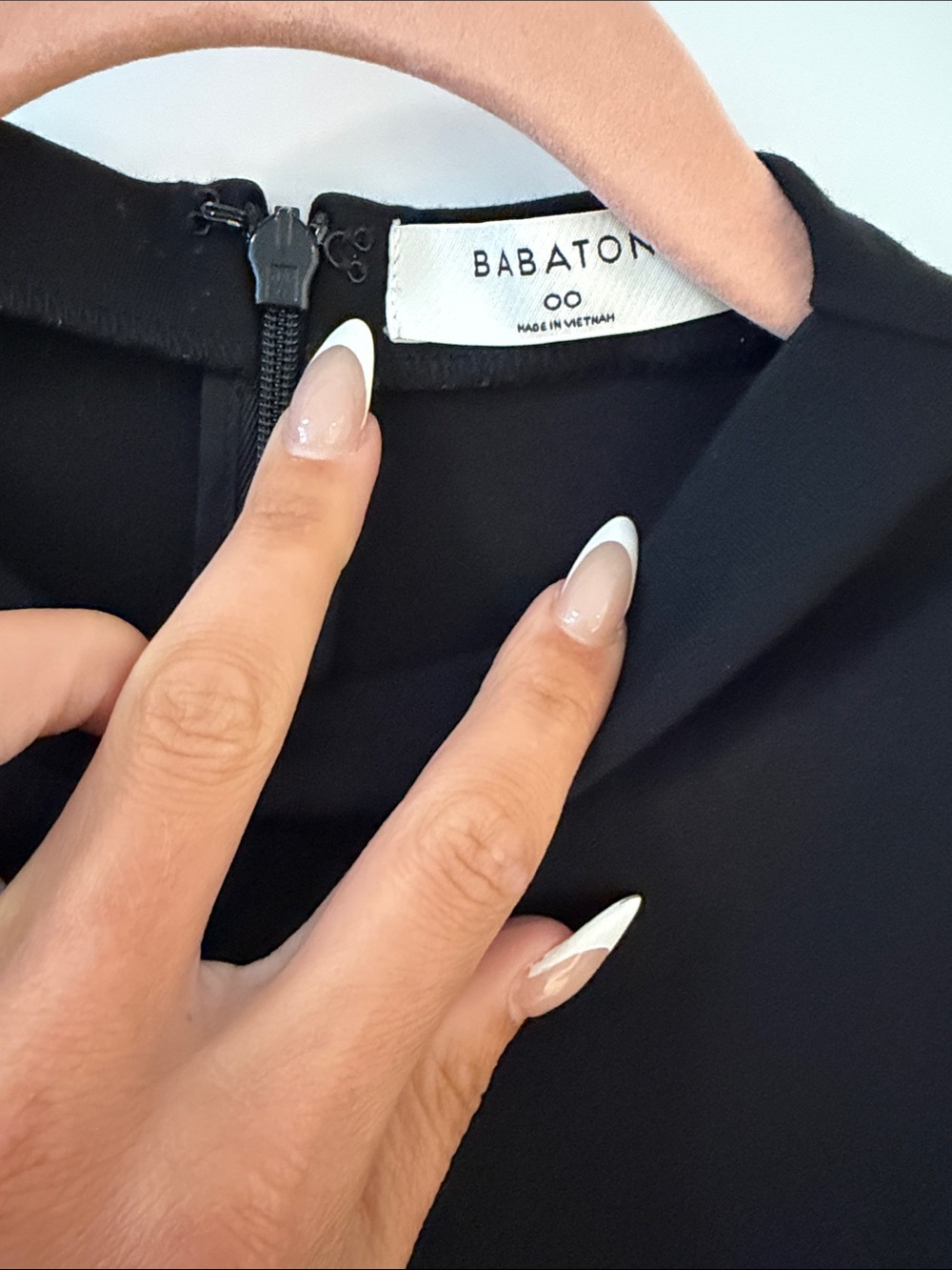 Babaton Black Sleeveless Midi Dress - Picture 2 of 2